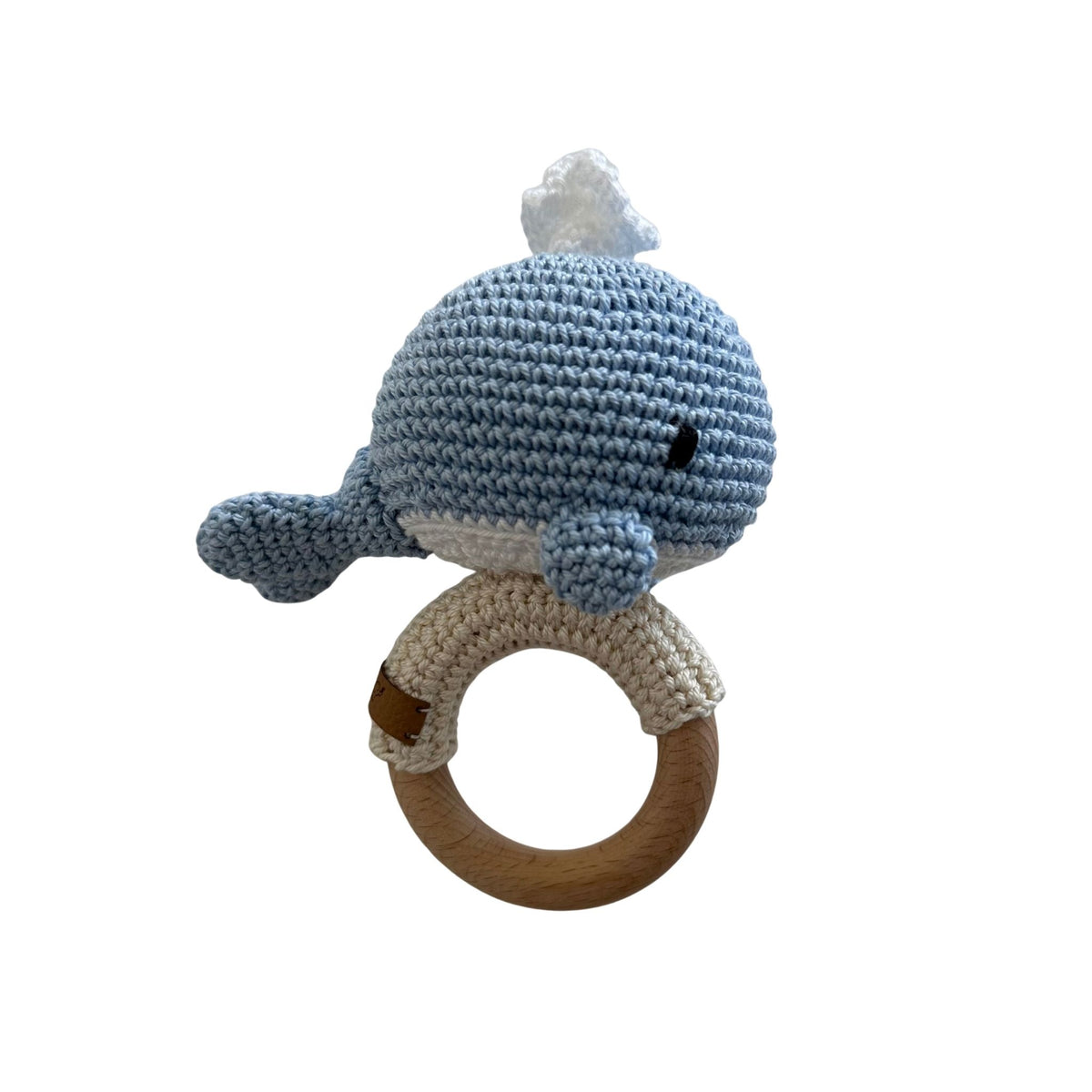 Whale Wooden Teething Ring
